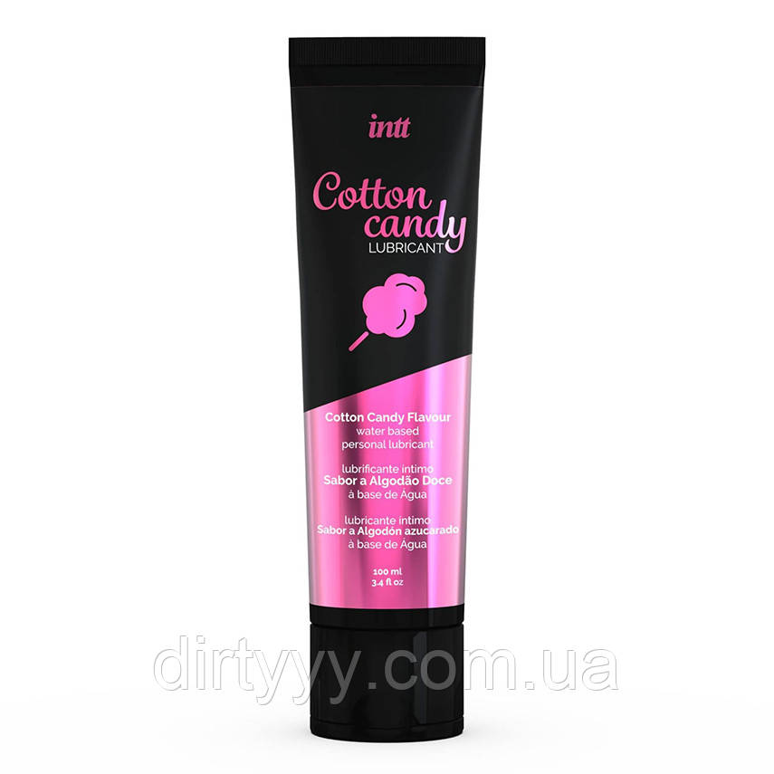 Лубрикант на водной основе Intt Cotton Candy, 100ml