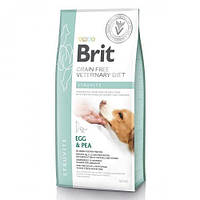 Brit GF VetDiets Dog Struvite 12 кг при мочекаменной болезни с яйцом, индейкой, горохом и гречкой
