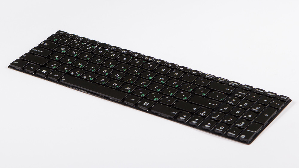 Клавиатура для ноутбука Asus K55V, Black, RU, без рамки