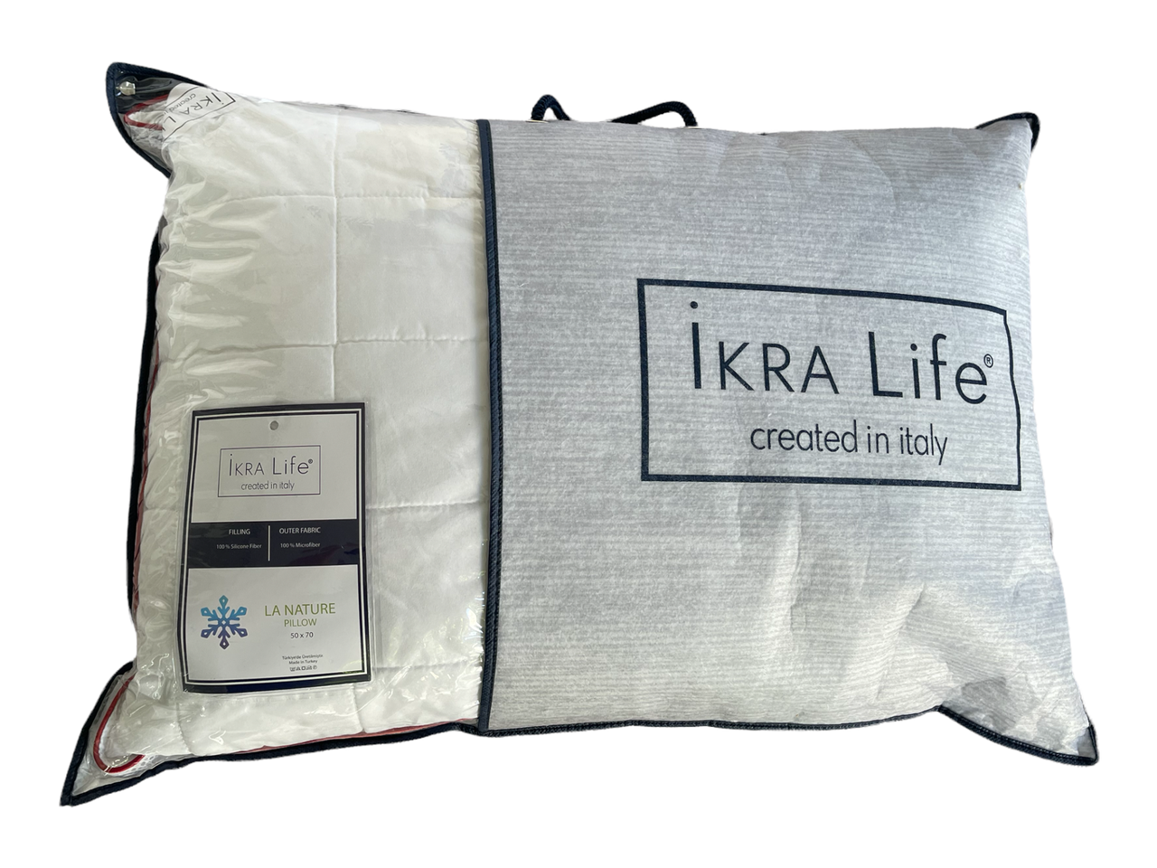 Подушка ТАС Ikra Life Soft мікрогелева 50-70 см біла