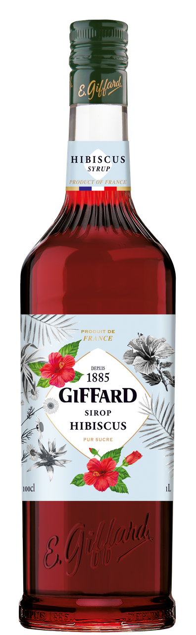 Сироп GIFFARD HIBISCUS з Гібіскуса 1л