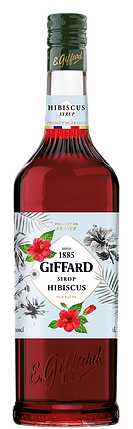 Сироп GIFFARD HIBISCUS з Гібіскуса 1л, фото 2