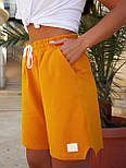 Шорти вільні з розрізами, фото 5