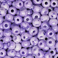 Бісер Peciosa Для біжутерії 4011 / 26228 розмір 4 Мелафір фіолетова акварель Упаковка 5 грам