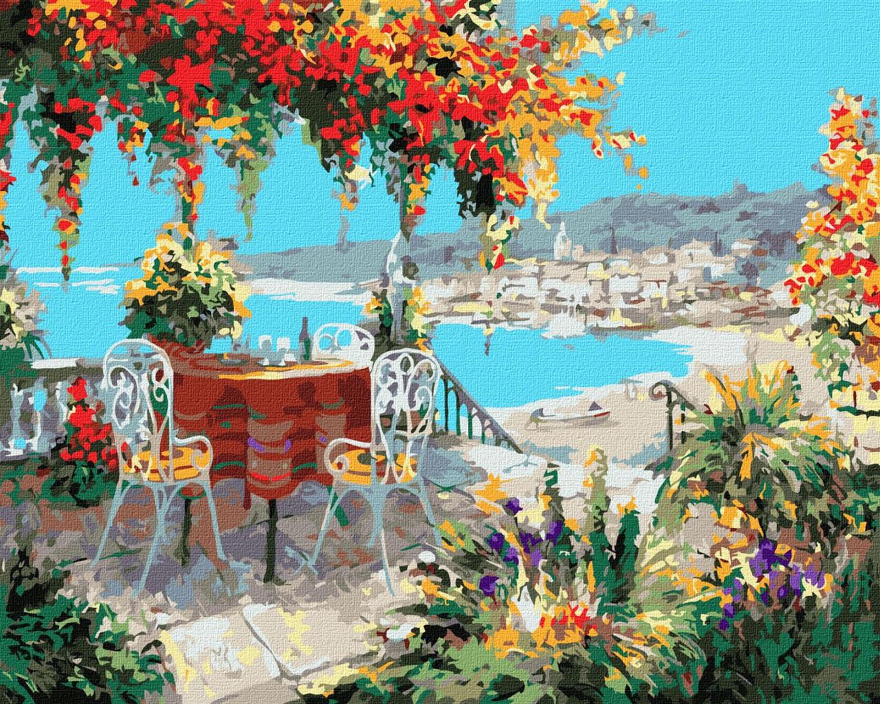 Картина за номерами 40х50 см Мій ідеальный день Ідейка. КНО2755