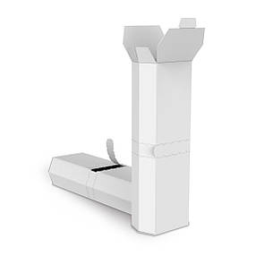 Картонна упаковка для шаурми, буріто. Біла MAXI (50шт/уп)