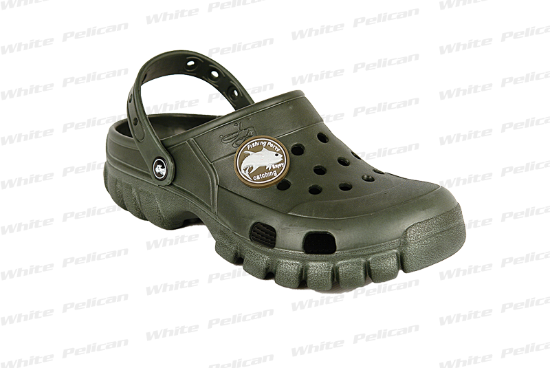 Мужские Тапочки CROCS Сабо Хаки Кроксы Шлёпки (размеры: 41,42,43 ...