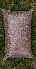 Мульча, відсів соснової кори, мульча соснова, кора для мульчування фракція 0.1-1 см 50 л набір з 50-ти мішків