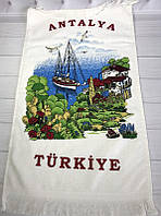 Набір 12 кухонних рушників Art of Sultana Antalya Harbor 40х60 махра/велюр