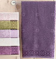 Набір 6 рушників Pupilla Hanzade 70х140см (банні), велюр