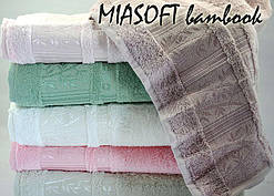 Набір 6 рушників Pupilla Miasoft Silver 50х90см (лицьові), бамбук