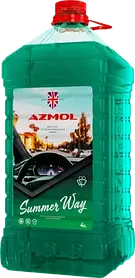 Рідина склоомивальна Азмол Summer Way Зелена 4L No AT22010647