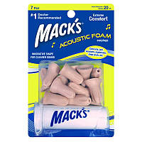 Беруши MACK`S АCOUSTIC FOAM с контейнером 7 пар