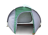 Намет 4-місний з тамбуром 2 входи для кемпінгу туристичний, фото 3