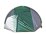 Намет 4-місний з тамбуром 2 входи для кемпінгу туристичний, фото 7
