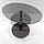 Стіл журнальний овальний Commus Bravo Light 425 O gray-gray-chr60, фото 5