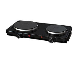 Електропліта Asel AP-0101 (2 конфорки, чавунний диск, плавний перемикач)