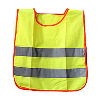 Жилет сигнальний дитячий S рожевий SH-026 SAPFIRE (400779) Жовтий, 4823101400755