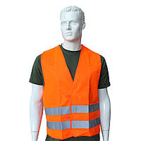 Жилет сигнальний XXL жовтогарячий WV-001 PROSWISSCAR (001268)