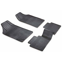 Гумові килимки в салон PUFI LINE чорні (114077)