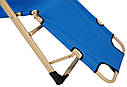 Шезлонг лежак Bonro 180см синій, фото 6