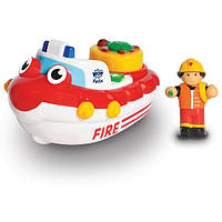 Іграшки для купання Fireboat Felix Пожежний катер Фелікс Wow Toys 01017