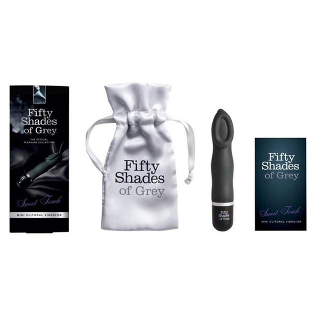 Кліторальний стимулятор – 50 відтінків сірого Sweet Touch Mini Clit Vibrator Вібратор кліторальний