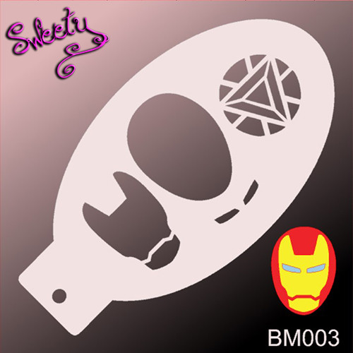 Трафарет для аквагрима многоразовые, bodyart, фото 1