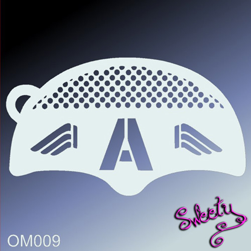 Трафарет для аквагрима многоразовые, bodyart, фото 1