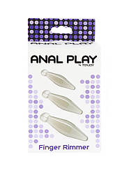 Анальні корочки 3 шт. у комплекті Finger Rimmer від Toy Joy aiw Якість AIW Or65