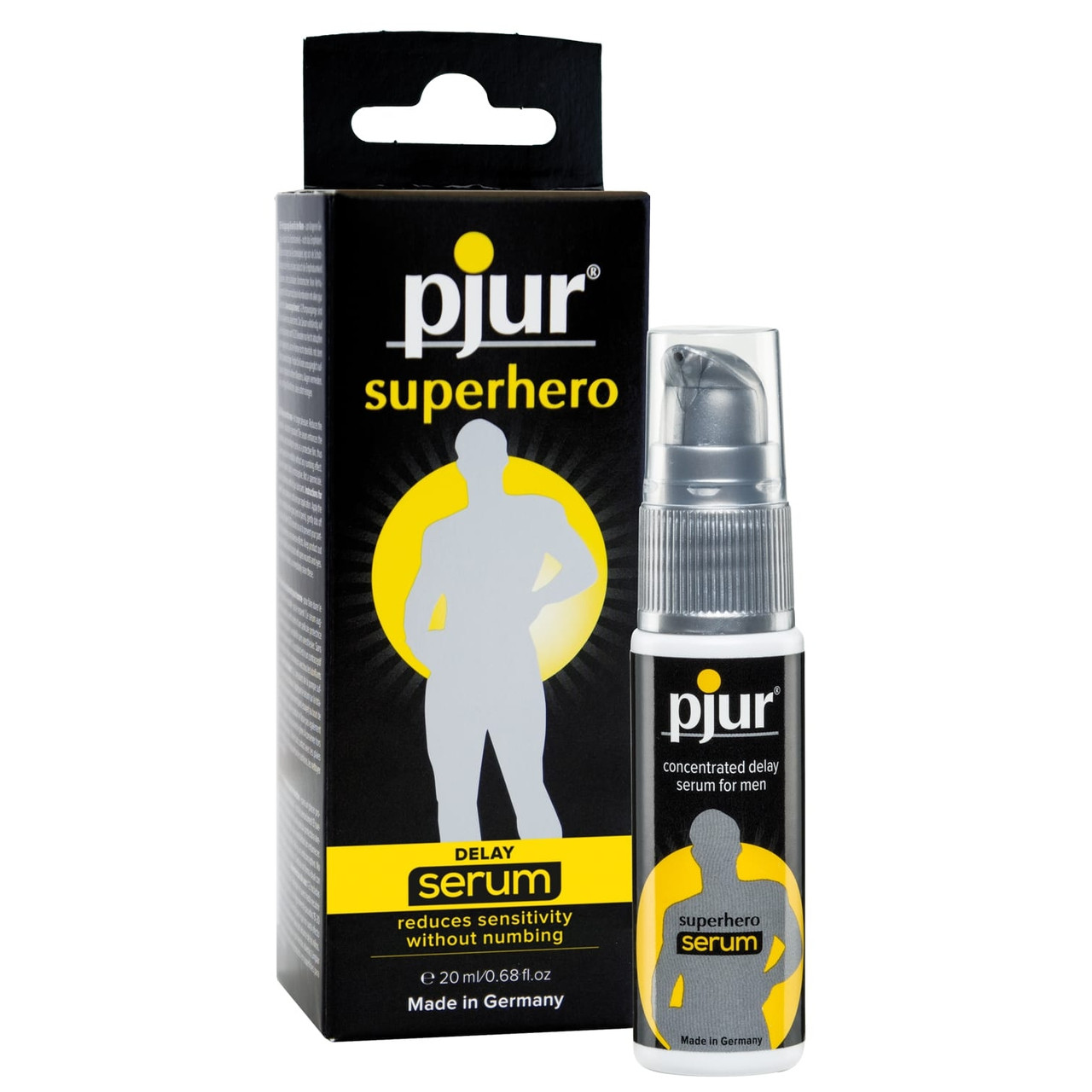 Пролонгувальний гель Pjur Superhero Delay Serum20 мл AIW Or1442, фото 1