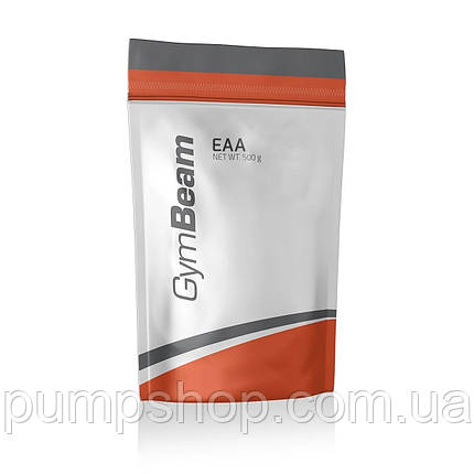 Амінокислотний комплекс BCAA GymBeam EAA 500 г ( смак лимон-лайм ), фото 1