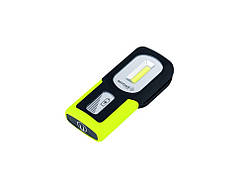 Фонтар магнітний c підвісом WERTVOLL 5 режимів COBLED/RED IP44 Li-pol 1200 mAh/t 6500 K/120 lum ABS 117x50x26