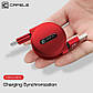 Кабель швидкої зарядки Cafele 2A USB-Type C Red (SB3-25-04), фото 2