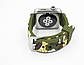 Ремінець для годинника Apple Watch 38 мм 40 мм силіконовий з пряжкою, Camouflage with yellow, фото 3