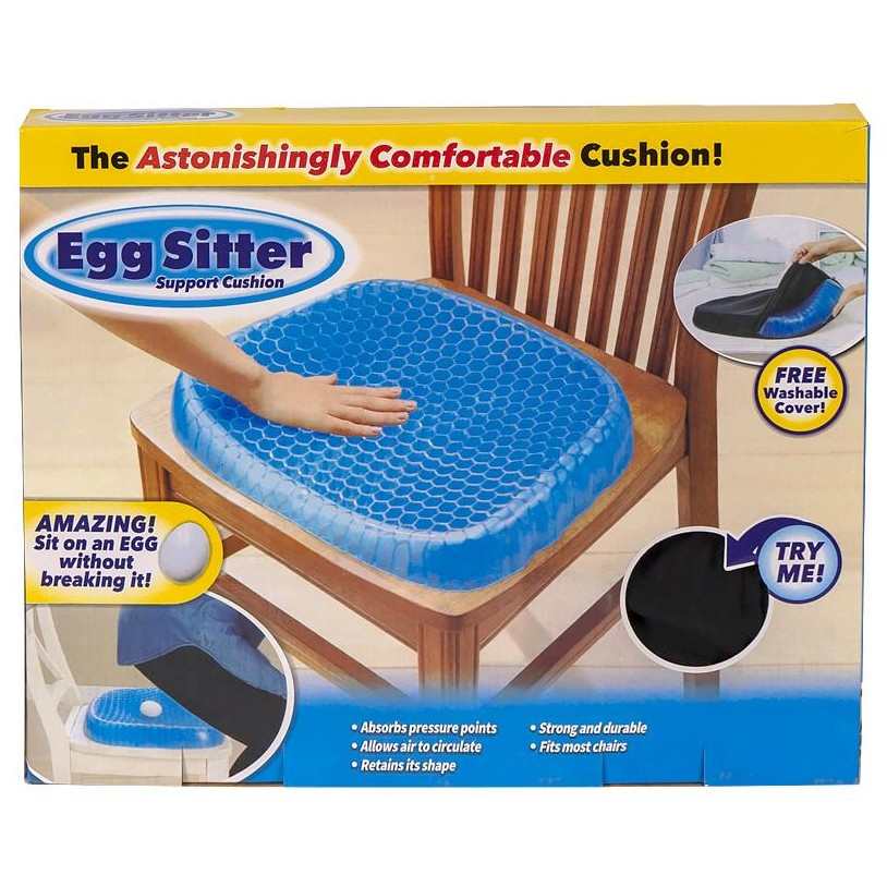 Ортопедична гелева подушка з чохлом