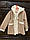 Дитяче демісезонне кашемірове пальто на хутрі. Розміри 98-122, фото 2