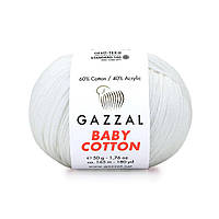 Gazzal Baby cotton — 3410 крем
