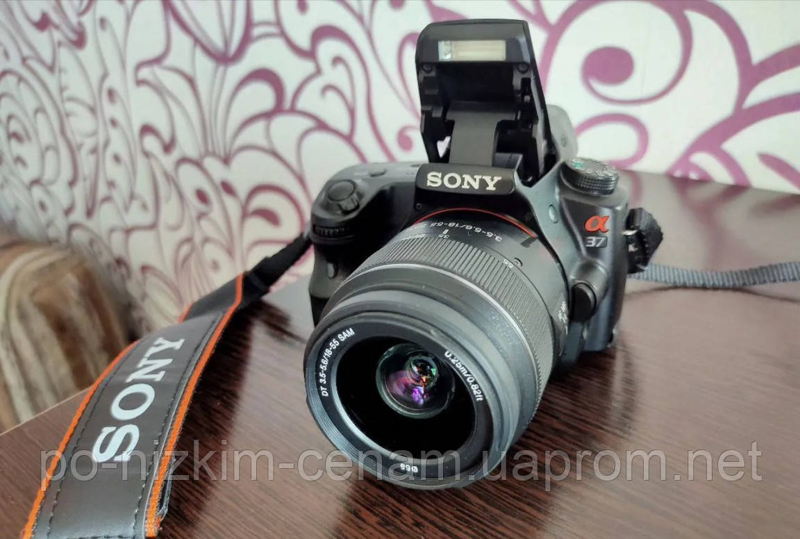 Зеркальный Фотоаппарат Sony Alpha SLT-A37 - 16.1 Мп - Full HD - CMOS ...