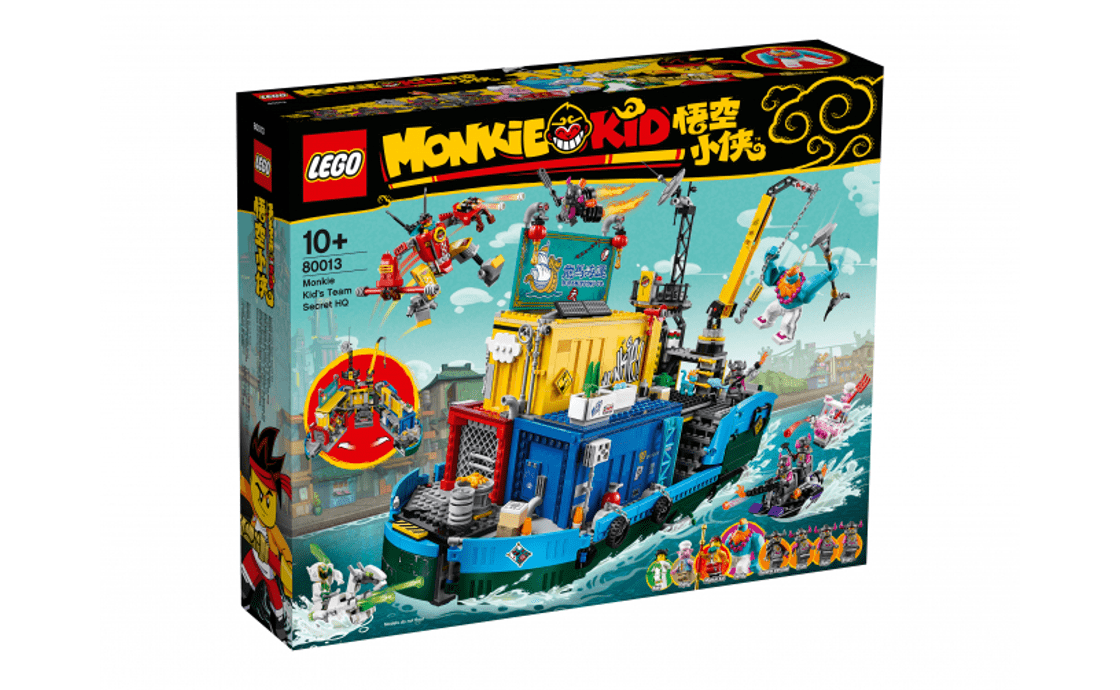 LEGO Monkie Kid Таємна штаб-квартира команди Манкі Кіда (80013)