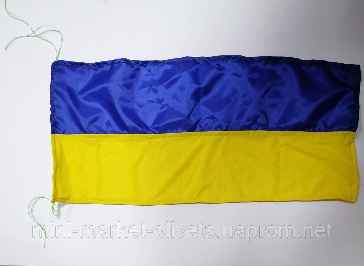 Флажок Украины для катера 37х65 см - фото 1 - id-p1633090348
