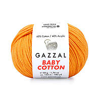 Gazzal Baby cotton — 3416 темно-жовтий