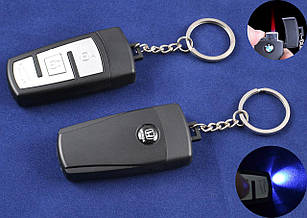 Запальничка-брелок ключ від авто Honda (Турбо полум'я, Ліхтарик) №4161-2