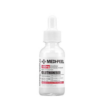 Освітлювальна ампульна сироватка з глутатіоном Medi-Peel Bio-Intense Gluthione 600 White Ampoule, фото 2