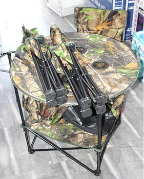 Стіл складаний туристичний + 4 стільці GP 4264 (1шт/яск)