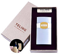 Зажигалка подарочная Teling №4306 Silver