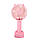 Портативний міні вентилятор kids series рожевий, фото 2
