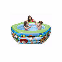 Дитячий надувний басейн Intex 57490 історія Іграшок ToY Stoly Deluxe Pool (191x178x61 см)