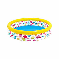 Дитячий надувний басейн Intex 58439 Wild Geometry Pool (147x33 см)