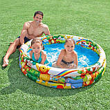 Дитячий надувний басейн Intex 58915 (147x33 см) Вінні Пух, фото 2